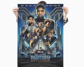 Póster Pantera Negra / Póster vertical mate Premium