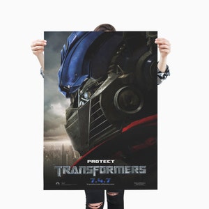 Transformers Poster / Premium Matte vertical poster