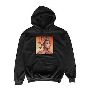 Kali Uchis - Roter Mond In Venus Premium Unisex Hoodie, Geschenk