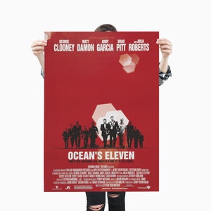 Ocean's Eleven Poster / Premium Matte vertikales Poster