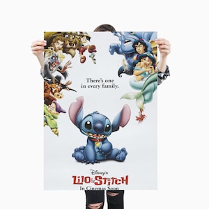 Lilo & Stitch / Premium Matte vertical poster