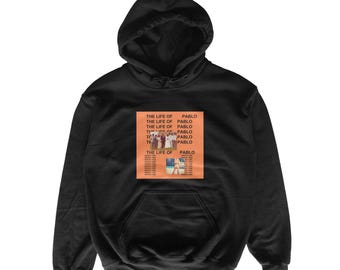 Sudadera con capucha unisex premium The Life Of Pablo de Kanye West, regalo