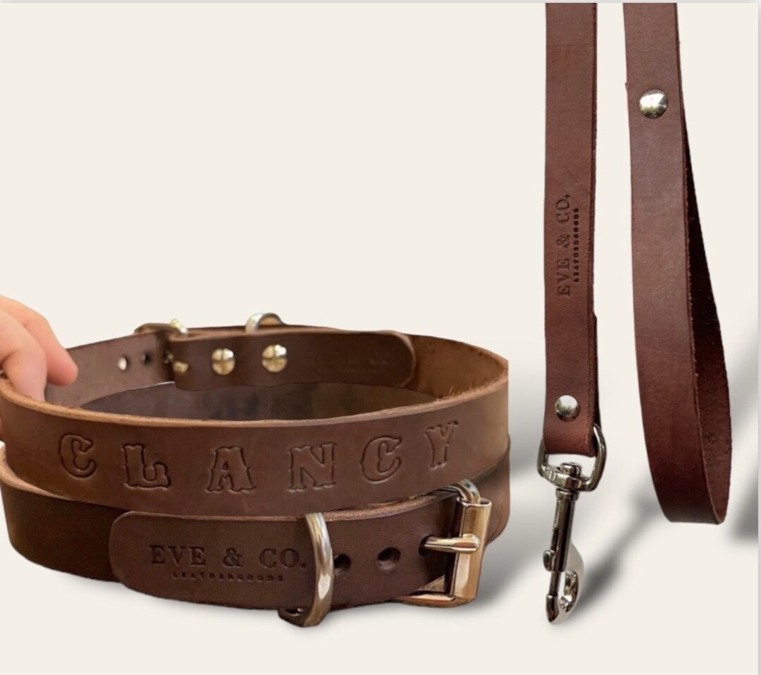 Dog Collar Lead Set, Personalised Dog Collars Australia, Dog Leads