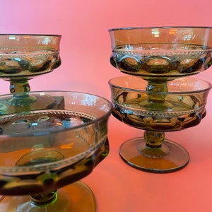 Indiana King & Crown Glass Cups