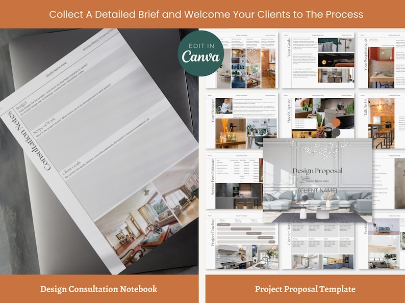 120+ Pages - Interior Design - Full Business Starter Pack - Bundle - 12 ...