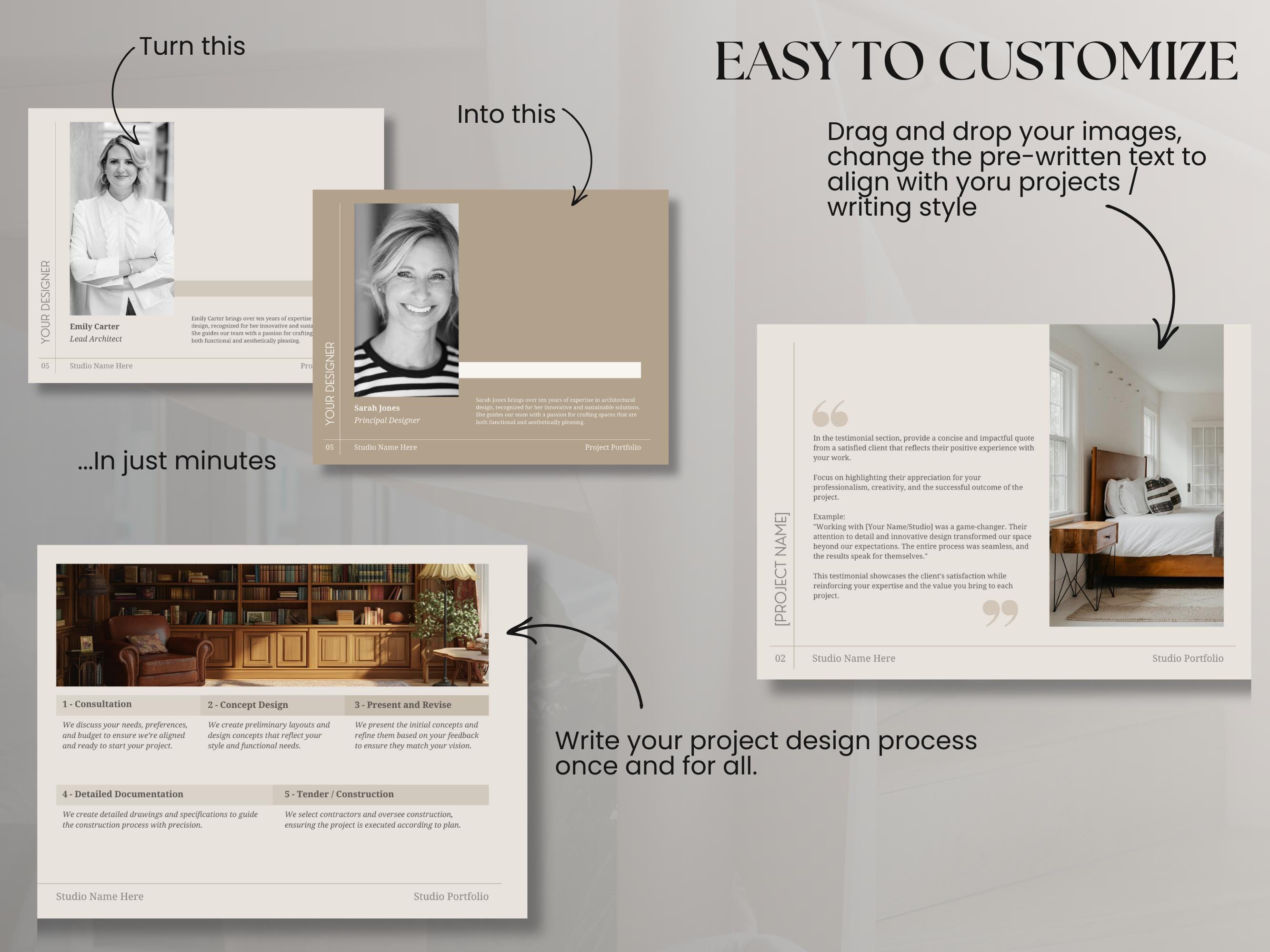 Interior Design and Architecture Portfolio for Interior Designers and ...