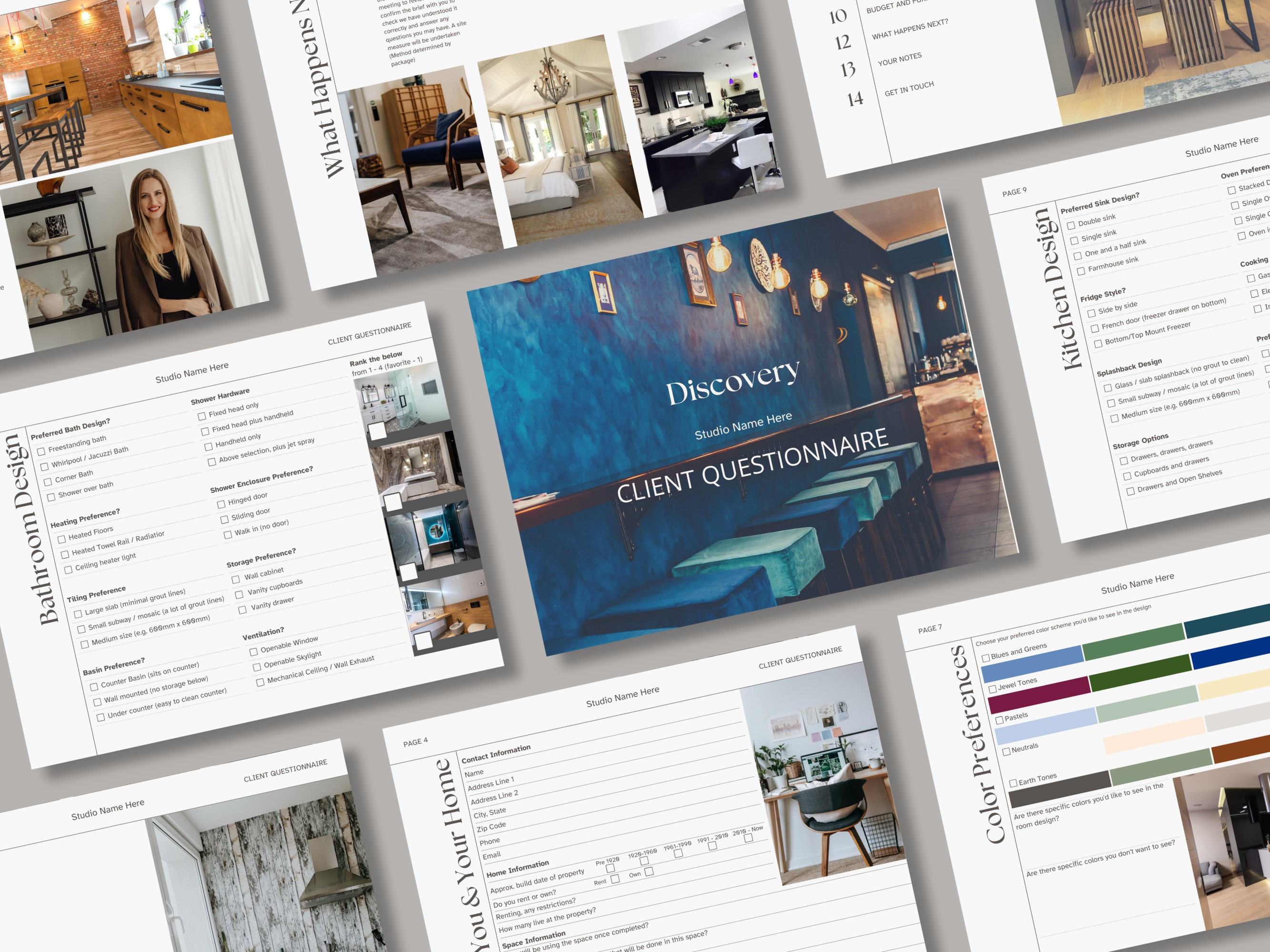 Interior Design Template Bundle - Kick Starter - Packages and Pricing ...