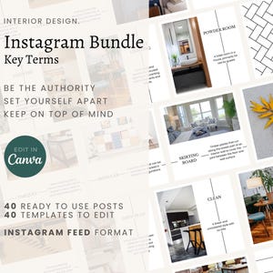 May include: A collage of images with text overlays for interior design inspiration. The text includes key terms like "Powder Room", "Herringbone", "Terrazzo", "Skirting Board", "Clean", "Accent Lighting", and "Monochromatic". The images show various interior design elements, such as a powder room, a herringbone tile floor, a terrazzo floor, a skirting board, a clean kitchen, accent lighting, and a monochromatic color scheme.