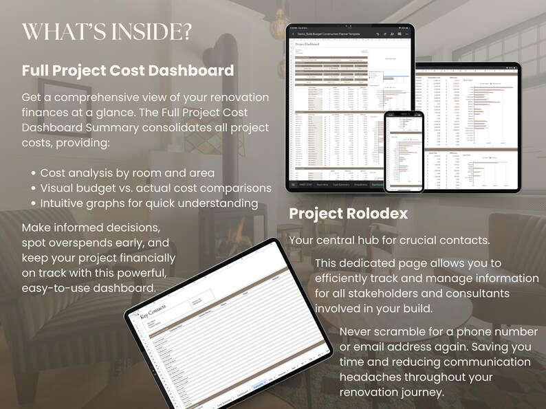Photo inspiration: Build Budget Home Renovation Construction Planner Excel Google Sheets Photo Inspiration