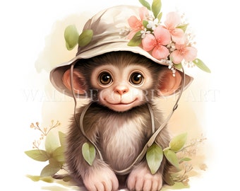 Roller Rabbit Monkey - Etsy