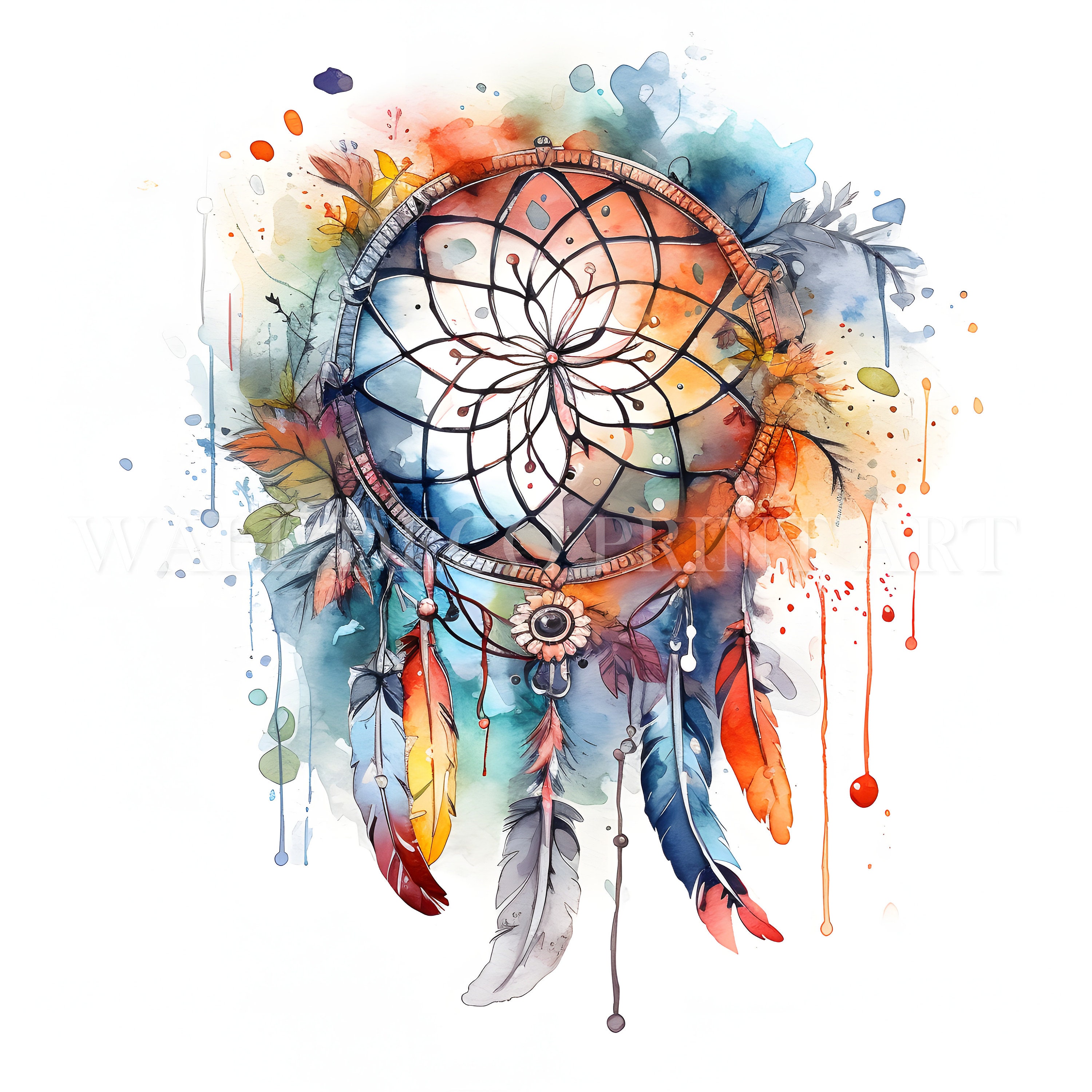 Multicolored dreamcatcher , Dreamcatcher Drawing Indigenous peoples of the  Americas, Dream transparent background PNG clipart | HiClipart
