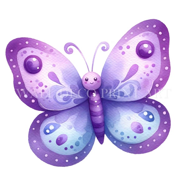 Soft Sketch BUTTERFLY Clipart Bundle - 4 JPG di alta qualità - Download digitale - Uso commerciale, Acquerello, Tecnica mista, Mestiere con la carta digitale