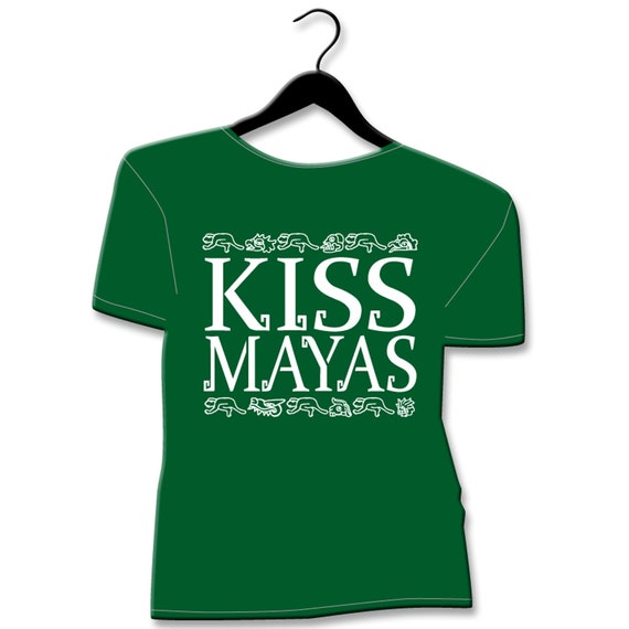 Kiss Mayas (T-shirt Homme - dispo en 20 couleurs !)