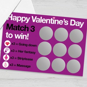 Cadeau Saint-Valentin pour elle, cadeau pour elle, carte à gratter, cadeau d'anniversaire pour elle, cadeau pour petite amie, cadeau pour femme, cadeau Saint-Valentin pour couple