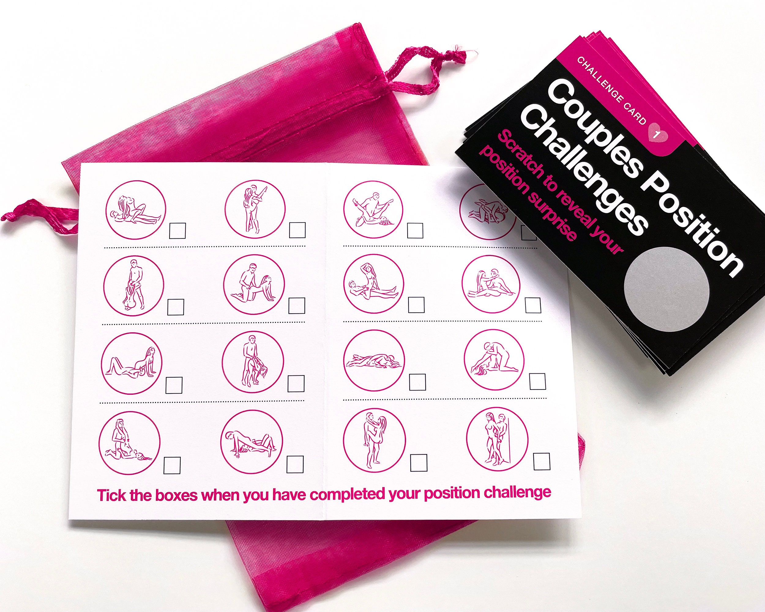 Valentines Gift for Him, Gift for Him, Scratch Card, Couples Positions Game, Birthday Gift for Him, Gift for boyfriend, Gift for husband