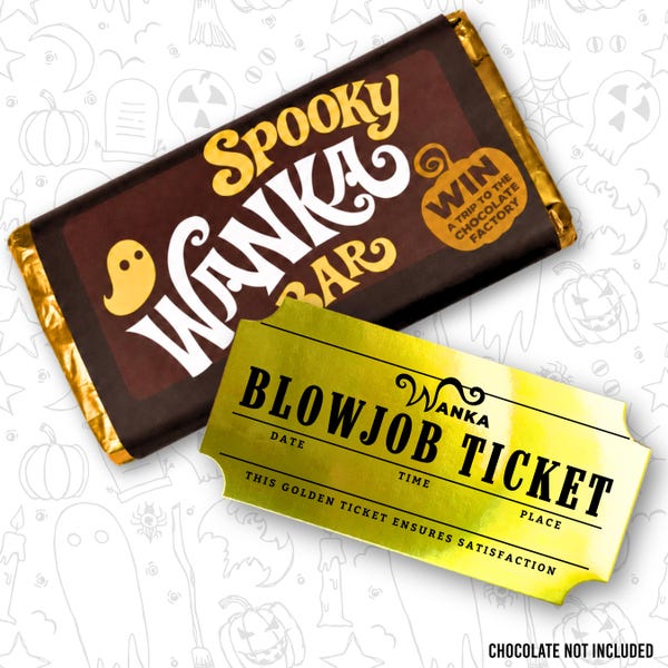 Geschenk für ihn, Geschenk für Mann, Golden Ticket, Geschenk für Freund, Geschenk für Mann, Valentinstagsgeschenk für Mann, lustiges Geschenk, Geburtstagsgeschenk für ihn