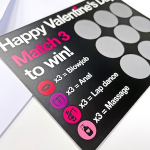 Valentines Gift for Him, Gift for Him, Scratch Card, Birthday Gift for Him, Gift for Boyfriend, Gift for Husband, Couples Valentines Gift image 8