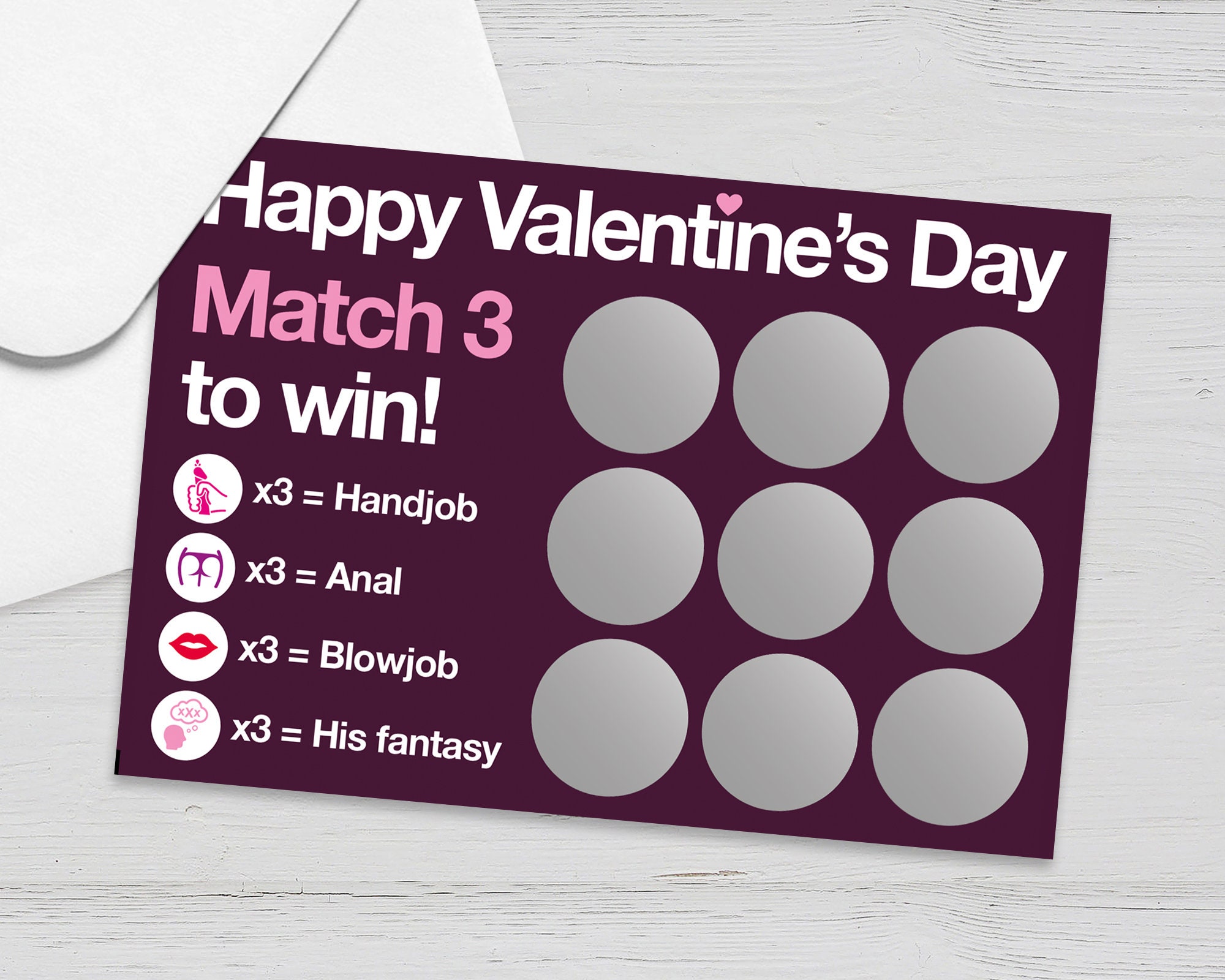 Gift for Him, Couples gift, Scratch Card, Birthday Gift for Him, Gift for Boyfriend, Gift for Husband, Gift for him