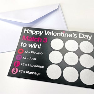 Valentines Gift for Him, Gift for Him, Scratch Card, Birthday Gift for Him, Gift for Boyfriend, Gift for Husband, Couples Valentines Gift image 6