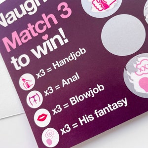 Gift for Him, Couples gift, Scratch Card, Birthday Gift for Him, Gift for Boyfriend, Gift for Husband, Gift for him image 5
