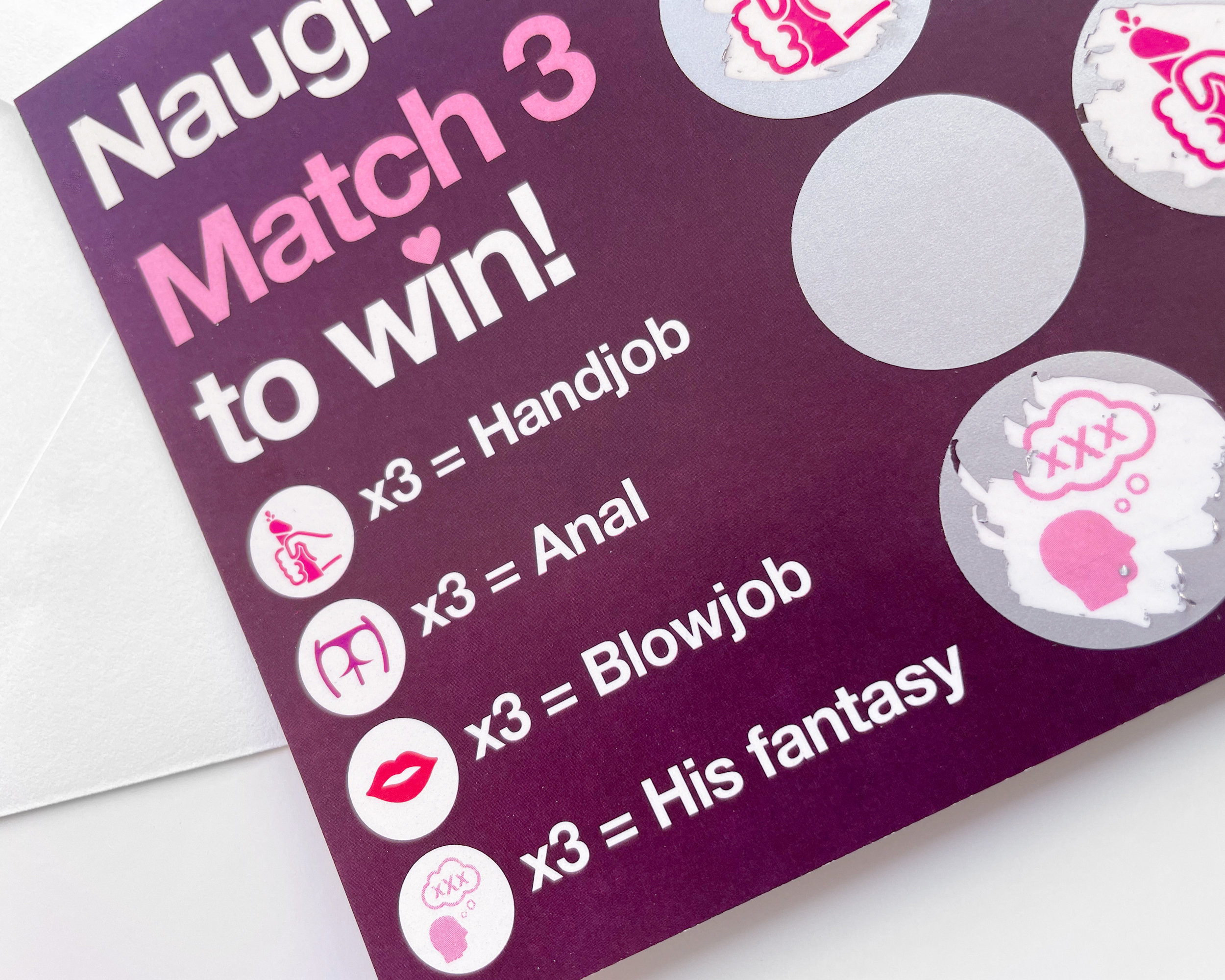 Gift for Him, Couples gift, Scratch Card, Birthday Gift for Him, Gift for Boyfriend, Gift for Husband, Gift for him
