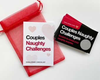 Cadeau de Noël pour lui, Cadeau pour lui, Cadeau pour petit ami, Cadeau pour mari, Cartes à gratter pour défis de couples, Jeu de cartes à gratter pour couples