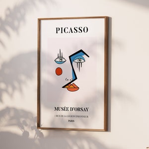 Picasso Print, Picasso Printable Download, Abstract Art Print, Picasso Poster, Neutral Tone, Picasso Gallery Wall Art Set, Digital Art