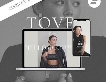 Showit Website Template: Modern Design for Beauty Professionals