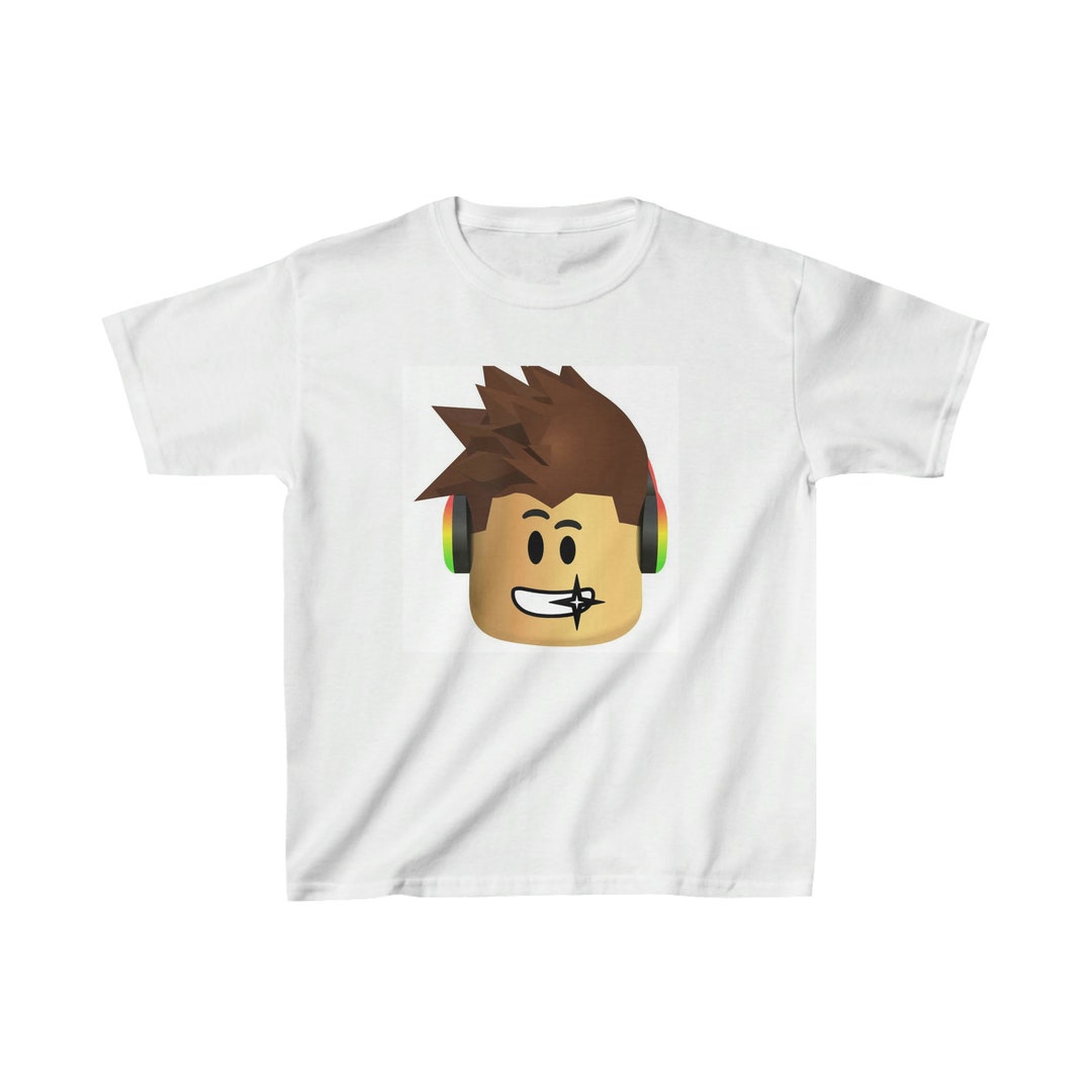 Roblox Face Tee - Etsy