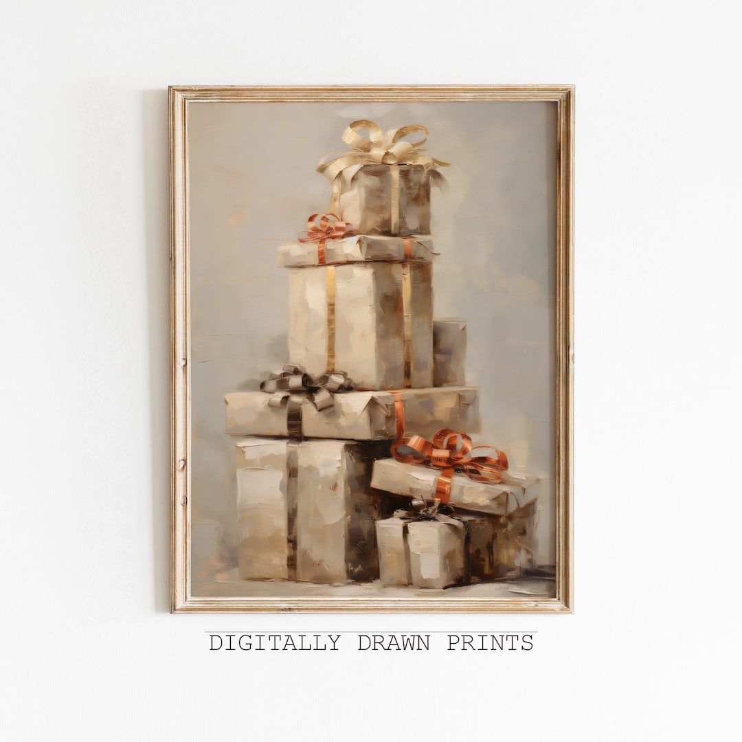 Rustic Christmas Wall Art, Printable Christmas Wall Art, Christmas