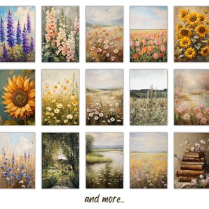 100+ SPRING Printable Wall Art MEGA Bundle, Spring Wall Art ...