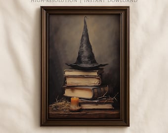 Halloween druckbare Wandkunst, Witchy Zaubersprüche Druck, Vintage Neutral Hexe Wandkunst, Hexe Kunstdrucke Digitaler Download druckbare Halloween Kunst