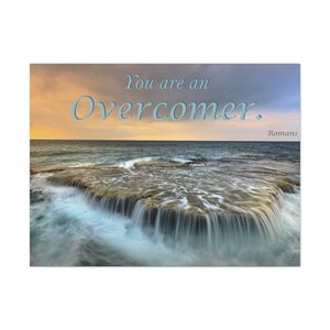 Je bent een overwinnaar Canvas Gallery Wraps, Inspiratie, Motivatie, Inspirerende kunst, Home Decor, Kunst aan de muur, Woonkamer, Religieuze