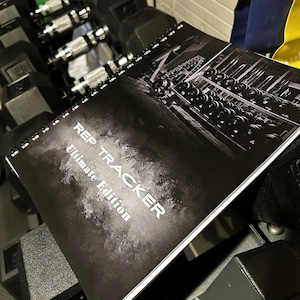 Ultimate Edition Fitness Journal, Workout Record, Progress Tracker, Fitness Diary, Workout Diary, Exercise Journal, Exercise Diary