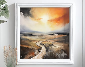 Scottish Highlands Highlands of Scotland - Landscape Painting of the Scottish Highlands