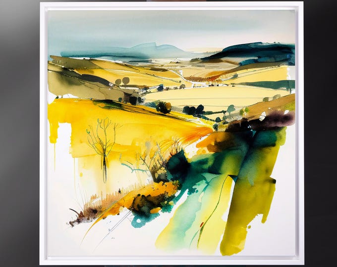Canvas and Watercolour Paper Prints of Sussex - Framed Canvases and Rolled Prints