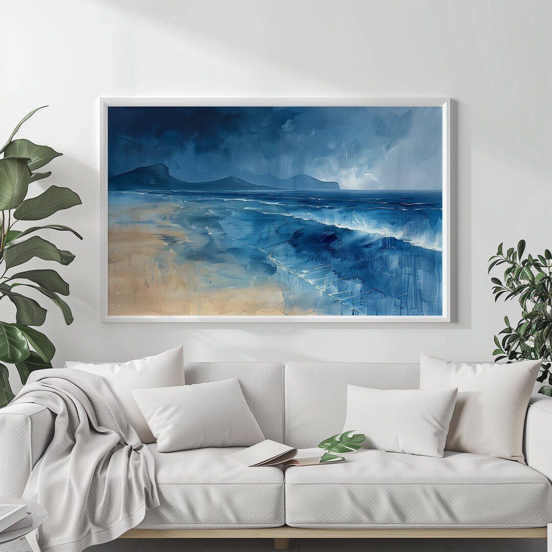 Donegal Ireland Landscape Watercolour Painting Print, Art Prints ...