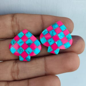 Arizona turquesa, batti sintético pá cartão cabochão pedras soltas pedras preciosas nativas encantos suprimentos de joias ocidentais contas táxis