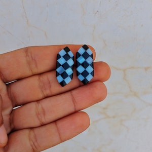 natural black onyx white opal stone unique cabochons loose gemstone use silver earrings handmade jewelry box charms necklace for gifts set