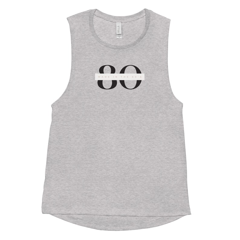 Retro Vibes: Made in the 80's Ladies' Muscle Tank