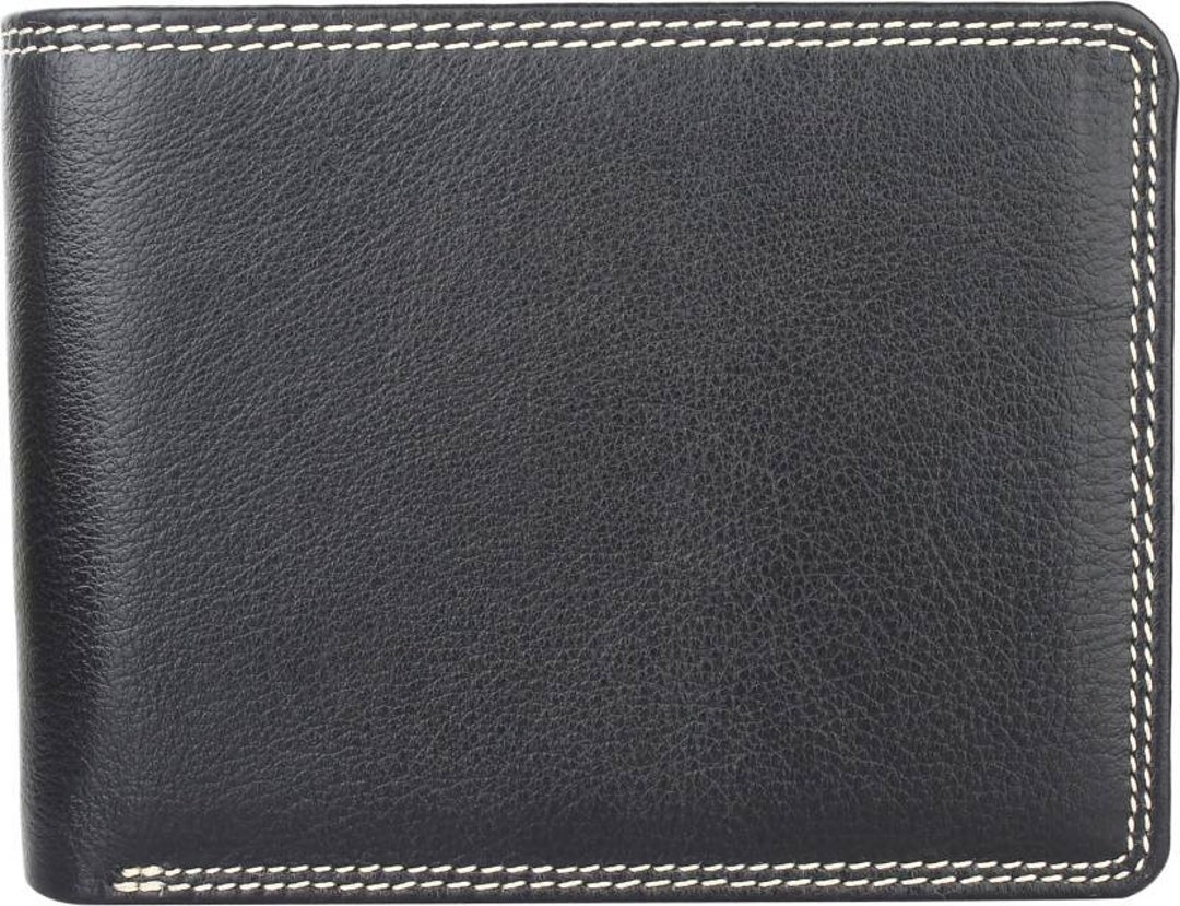 NUOVO PORTAFOGLIO DA uomo in vera pelle bifold ID carta di credito
