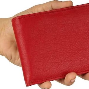 Cartera de cuero genuino RFID para hombre de Hintz - Regalos para él - Regalo de aniversario - Cartera personalizada - Regalo de San Valentín - Cuero personalizado -