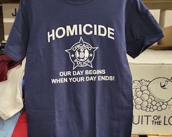 Chicago Police Homicide T-shirt