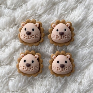 19 mm Kinder Baby süße Kawaii Lion Jacke Schaft Nähen Knöpfe häkeln Kinder Tier Kleidung Zubehör Nähen Versorgung Kinder Handwerk Versorgung