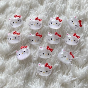 Botones de costura con forma de cabeza de gato con dibujos animados minimalistas para niños y bebés de 9 mm, para proyectos de costura y manualidades para niños