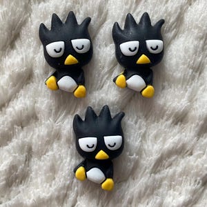 Botones de crochet para coser chaquetas, ropa y manualidades para niños de 29 mm con diseño de pingüino pequeño y soñoliento de dibujos animados kawaii