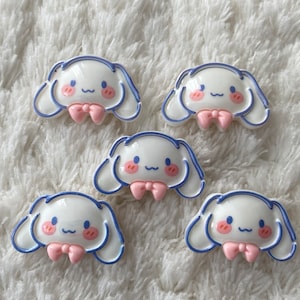 2 cm Niños Bebé Resina Dibujos animados Kawaii Melodía Lindo Cachorro Vástago Botones de costura, Niños Bonitos botones de ropa, Accesorios de suministro de costura DIY