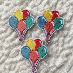 7 CM Bambini Bambino Ferro Su Palloncino Colorato Giacca Patch, Bambini Carino Decorazione Accessori Abbigliamento, Bambini Artigianato Forniture, Cucito Forniture, Fai Da Te
