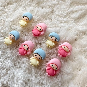 Botones de costura con forma de melodía para niños, de 12 mm, con dibujos animados minimalistas, bonitos, para proyectos de ropa de crochet y manualidades para niños