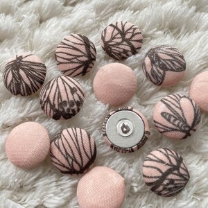 16mm Women Handmade Limited Mixed Round Blouse Shank Sewing Buttons, Cute Clothing Accessories, Sewing and Craft Supply DIY Clothing Deco image 4